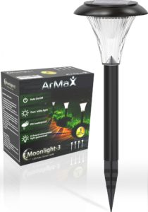 Long-Lasting Solar Pathway Lights by ArMax